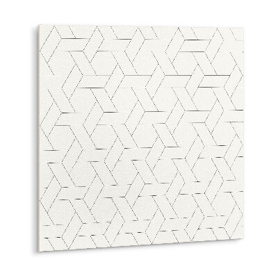 Self adhesive vinyl floor tiles Geometric composition