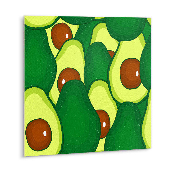 Vinyl tiles Green cartoon avocado