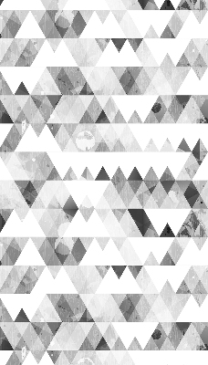 Window blind Gray pattern with triangles
