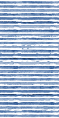 Blind for window Painted blue stripes