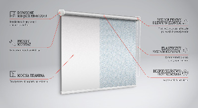 Daylight roller blind Semicircle