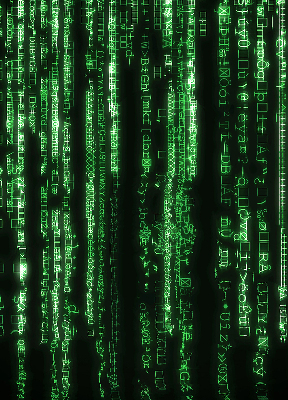 Roller blind Green ciphers