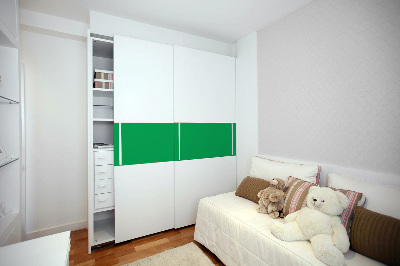 Decorative sticker for furniture green