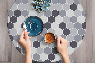 Furniture sticker Hexagons