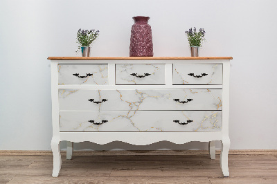 Furniture sticker Bright marble