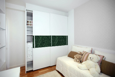 Furniture sticker Green marble