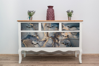 Furniture sticker Painted marble