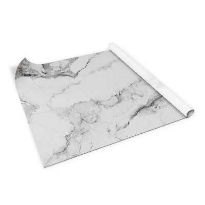 Decorative sticker for furniture Bright marble