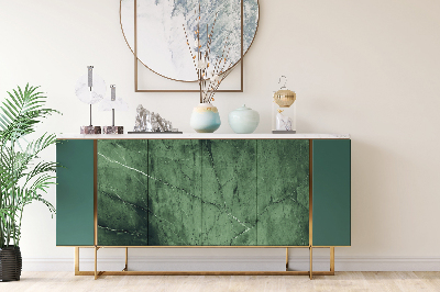 Decorative sticker for furniture Green malachite