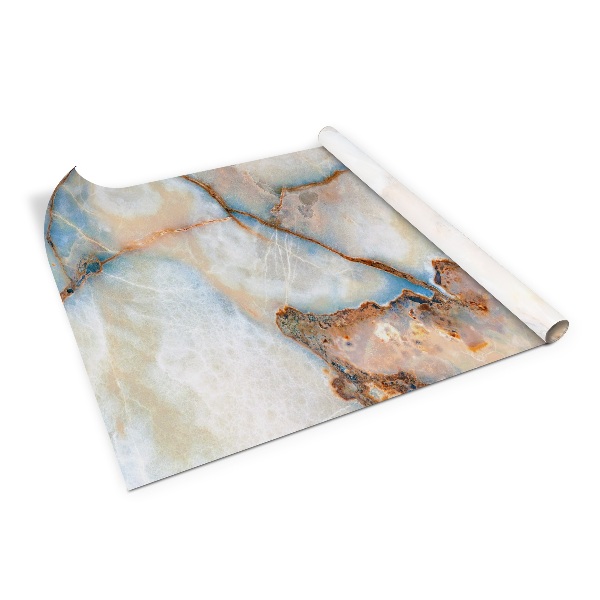 Decorative sticker for furniture Colorful marble pattern