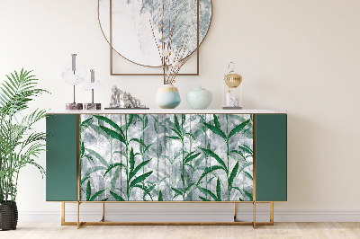 Decorative sticker for furniture Loft tropical vegetation