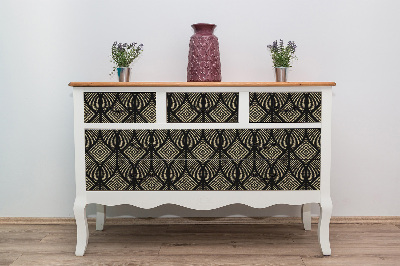 PCV sticker for furniture Geometric pattern