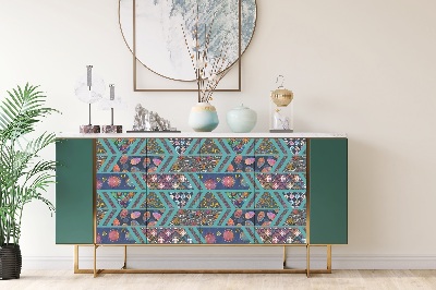 Decorative sticker for furniture Colorful pattern