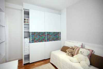 Decorative sticker for furniture Colorful pattern