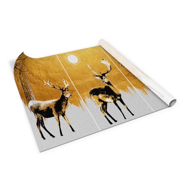 PCV sticker for furniture Three deer