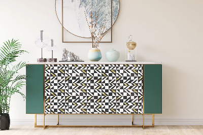 Furniture sticker Patchwork classic pattern