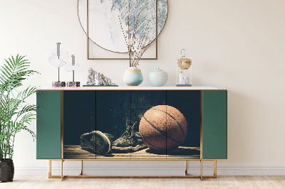 Decorative sticker for furniture Basketball ball