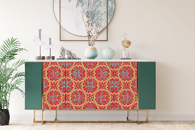 PCV sticker for furniture Arabic floral pattern