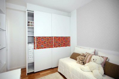 PCV sticker for furniture Arabic floral pattern