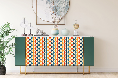 Decorative sticker for furniture Retro pattern