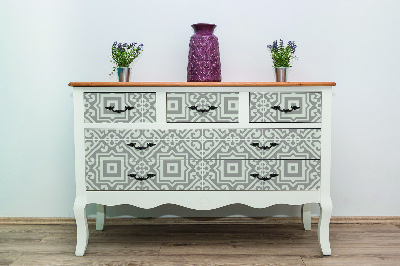 PCV sticker for furniture Geometric patterns