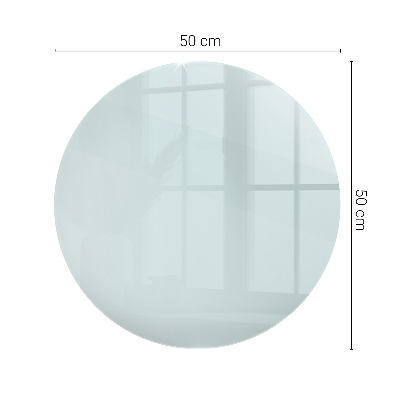 Round table top transparent