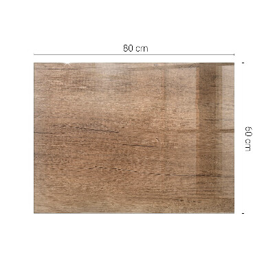 Glass top Wood-textured pattern