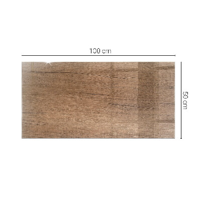 Glass top Wood-textured pattern