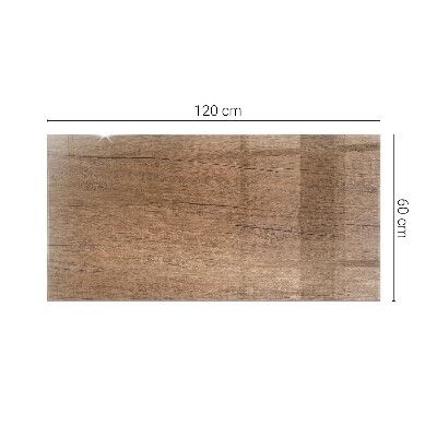 Glass top Wood-textured pattern