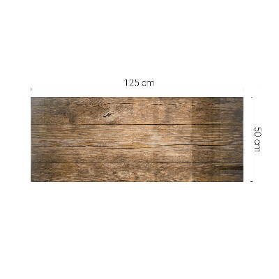 Glass top Natural style planks