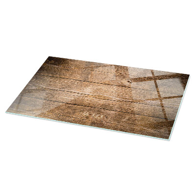 Glass top Natural style planks