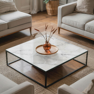 Glass top Marble surface design