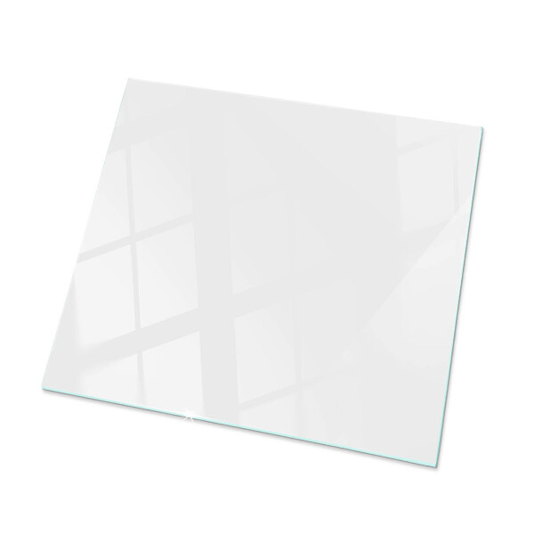 Glass top White without pattern