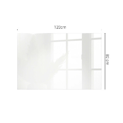 Glass top White without pattern