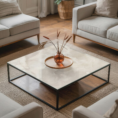 Glass top Marble pattern structure