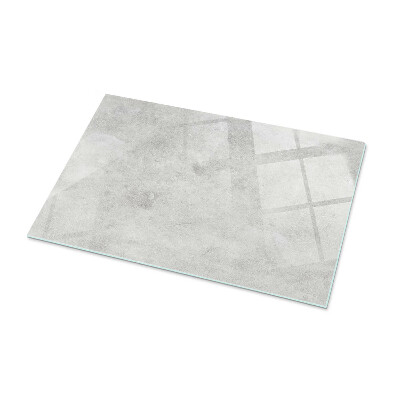 Glass top Concrete patterns with scratches