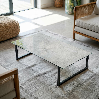 Glass top Concrete patterns with scratches