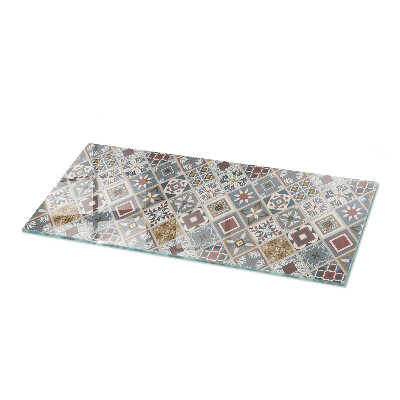 Glass top Mosaic patterns with ornaments