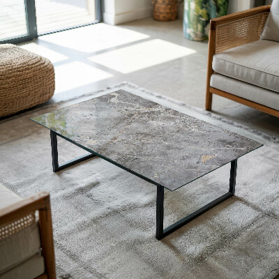 Glass top Marble motif in nature