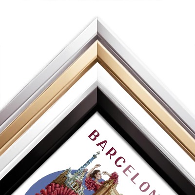 Picture in black frame Barcelona