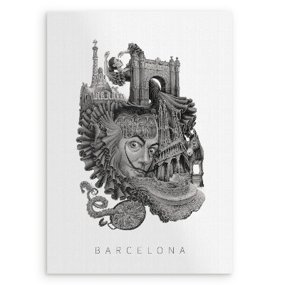 Picture Barcelona Black and white