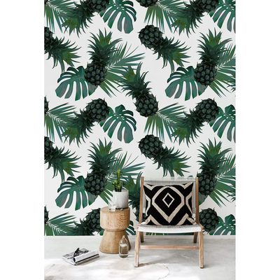 Wallpaper Green Tropical Gift