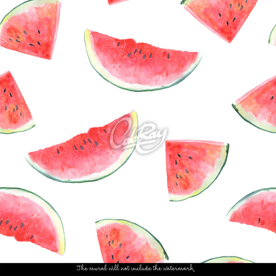 Wallpaper Refreshing Watermelons