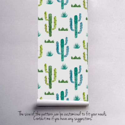 Wallpaper Cacti Farm