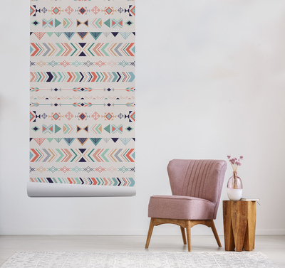 Wallpaper Ethnically And Geometrically