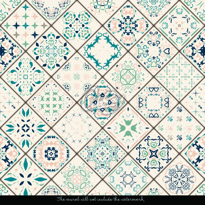 Wallpaper Tiles Composition
