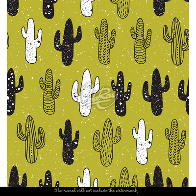 Wallpaper Mexican Cactus