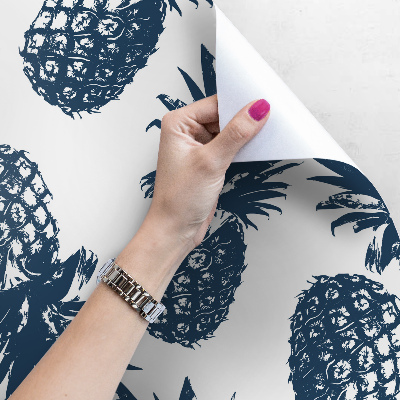 Wallpaper Designer Pineapple Sketch
