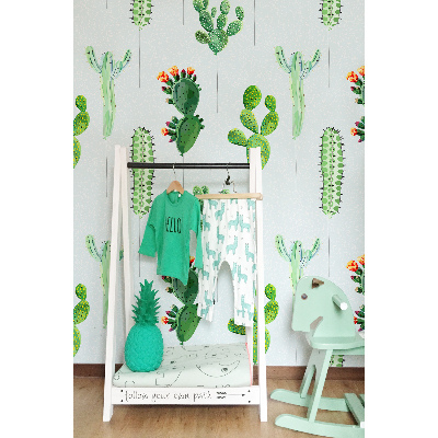 Wallpaper Charming Cacti