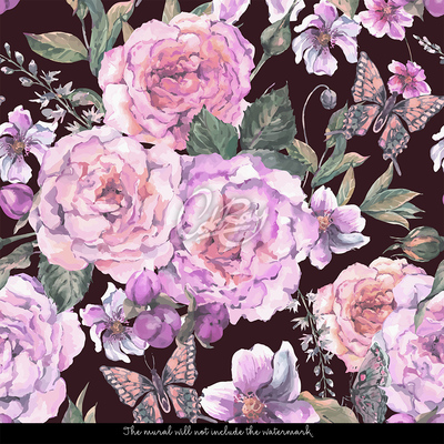 Wallpaper Buquet Of Roses